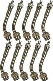 DURAFORCE Haltec HE-201 1-3/8" Valve Extension 45° Bend 3/4" Height Pack of 10