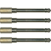 DURAFORCE Schrader 7382 Truck Valve Extensions 5-1/16" Metal Pack of 4