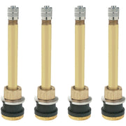 DURAFORCE TR571 3-3/8" Brass Tubeless Truck Tire Valve Stem Clamp Pack of 4