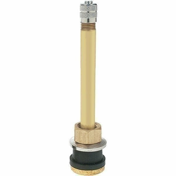 DURAFORCE TR571 3-3/8" Brass Tubeless Truck Tire Valve Stem Clamp Pack of 4