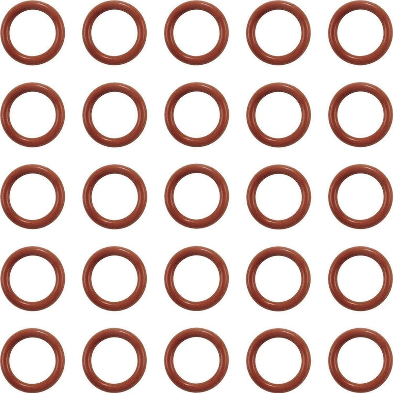 DURAFORCE Red O-Ring for TR540 Metric Aluminum Wheel Truck Valve Stem - Pack of 25