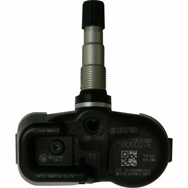 DURAFORCE Dill 1218 315MHz TPMS Sensor Clamp-In Valve Stem for Toyota Camry Yaris