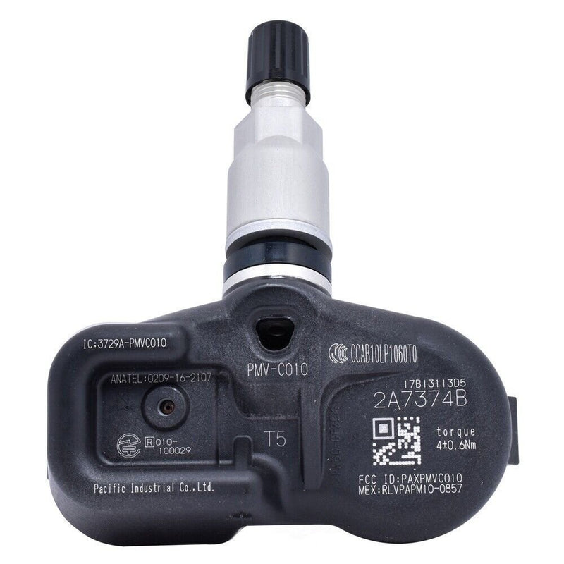 DURAFORCE Dill 1218 315MHz TPMS Sensor Clamp-In Valve Stem for Toyota Camry Yaris