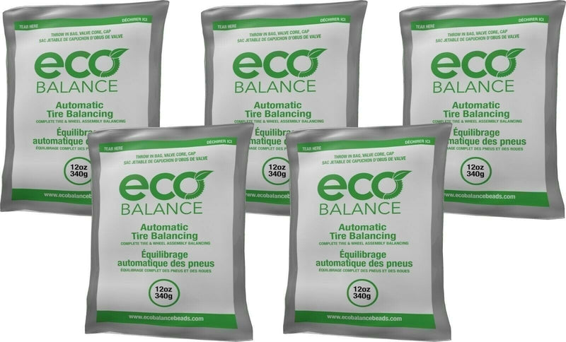 DURAFORCE ECO Balance 12EB Tire Balancing Beads 12oz 5-Pack for Smooth Ride