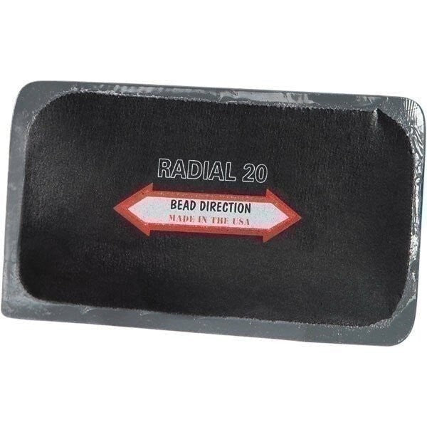 DURAFORCE Xtra Seal 11-820 3"x5" 2-Ply Radial Tire Patches Box of 10 Radial Repair