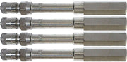 DURAFORCE Haltec HE-391 3" Lightweight Valve Extensions w/ 1" Collar Pack of 4
