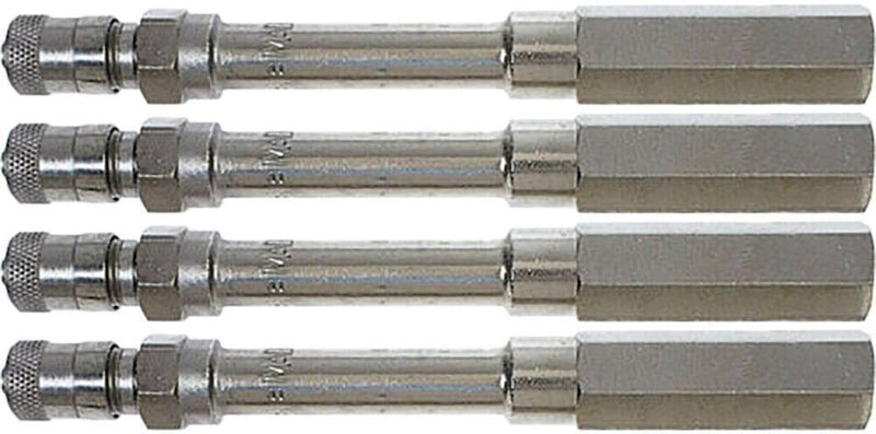 DURAFORCE Haltec HE-391 3" Lightweight Valve Extensions w/ 1" Collar Pack of 4