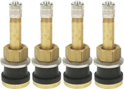 DURAFORCE TR500 2" Brass Tubeless Truck Tire Valve Stem Clamp Pack of 4