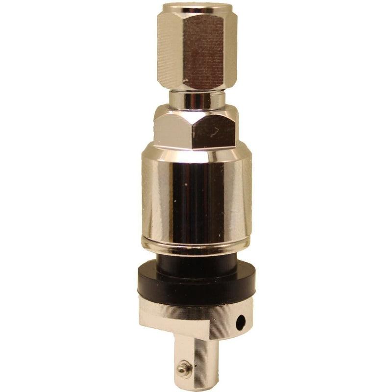 DURAFORCE Autel Chrome Clamp-In Valve Stem Clip for MX1 Sensor Replacement