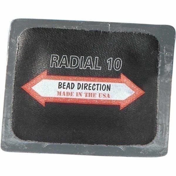DURAFORCE Xtra Seal 11-810 Radial Tire Patch 2-1/4" x 3" Repair Box of 20