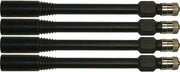 DURAFORCE Haltec HE-351 3.82" Black Polymer Valve Extensions Pack of 4