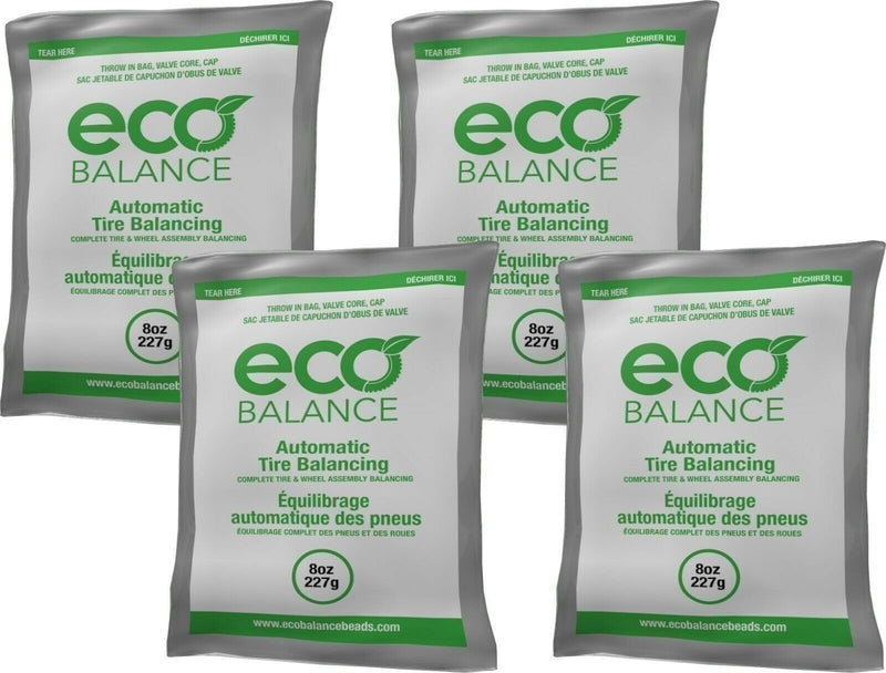 DURAFORCE ECO Balance 08EB Tire Balancing Beads 8oz 4 Bags for Smooth Ride