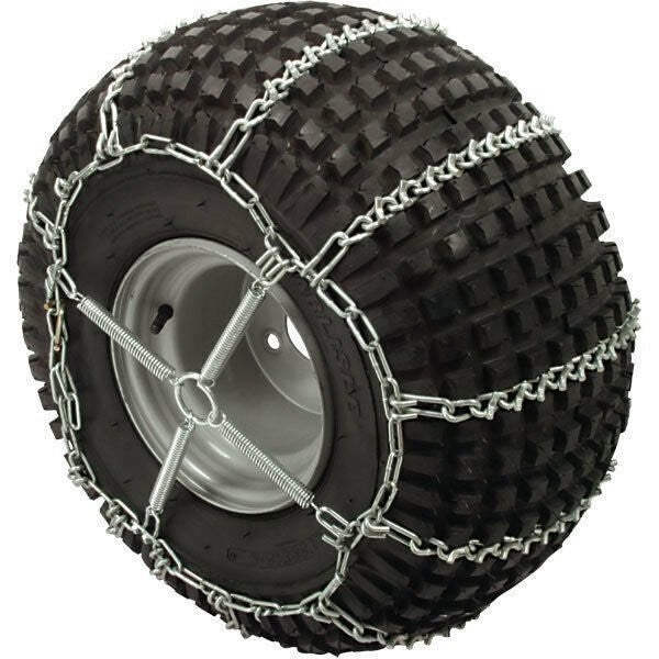 DURAFORCE Peerless 1064155 V-Bar 4-Link ATV Tire Chains 23x8-11 22x8-10 23x7-10 (1 Pair)