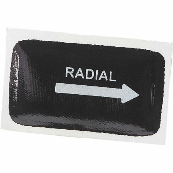 DURAFORCE Xtra Seal 11-413 Small Oval Radial Tire Repair Patch 1.75"x3" Box of 10