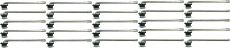 DURAFORCE TR509 4-3/4" 90° Valve Stem for Drop-Center Aluminum Wheels .625 Hole Pack 25
