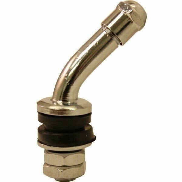 DURAFORCE TV6020 Einky 45° Chrome Valve Stem Pack of 4 High Performance Bend