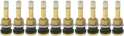 DURAFORCE TR500 2" Brass Tubeless Truck Tire Valve Stem Clamp Pack of 10