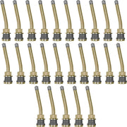 DURAFORCE TR571-13 Brass Truck Wheel Valve Stem 3-3/8" 13° Bend Pack of 25