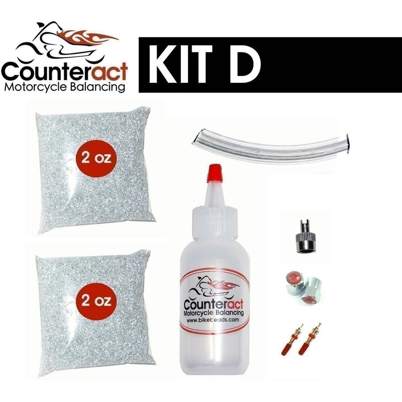 DURAFORCE Counteract Motorcycle Balance Beads DIY Kit D - 2oz for Smooth Riding