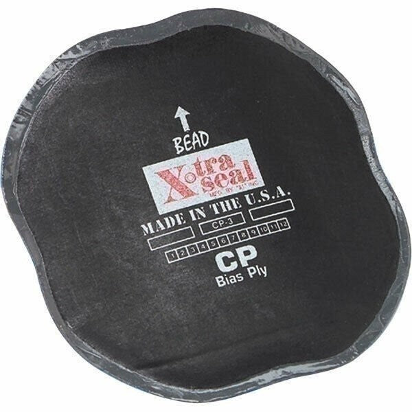DURAFORCE Xtra Seal 11-453 4-3/8" Square Bias Tire Repair Patch 2-Ply Box of 10
