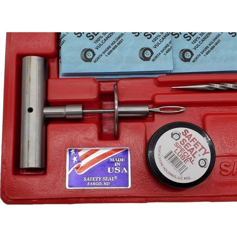 DURAFORCE Safety Seal SS-KAP30 Tire Repair Kit for Auto & Light Truck with 30 Plugs