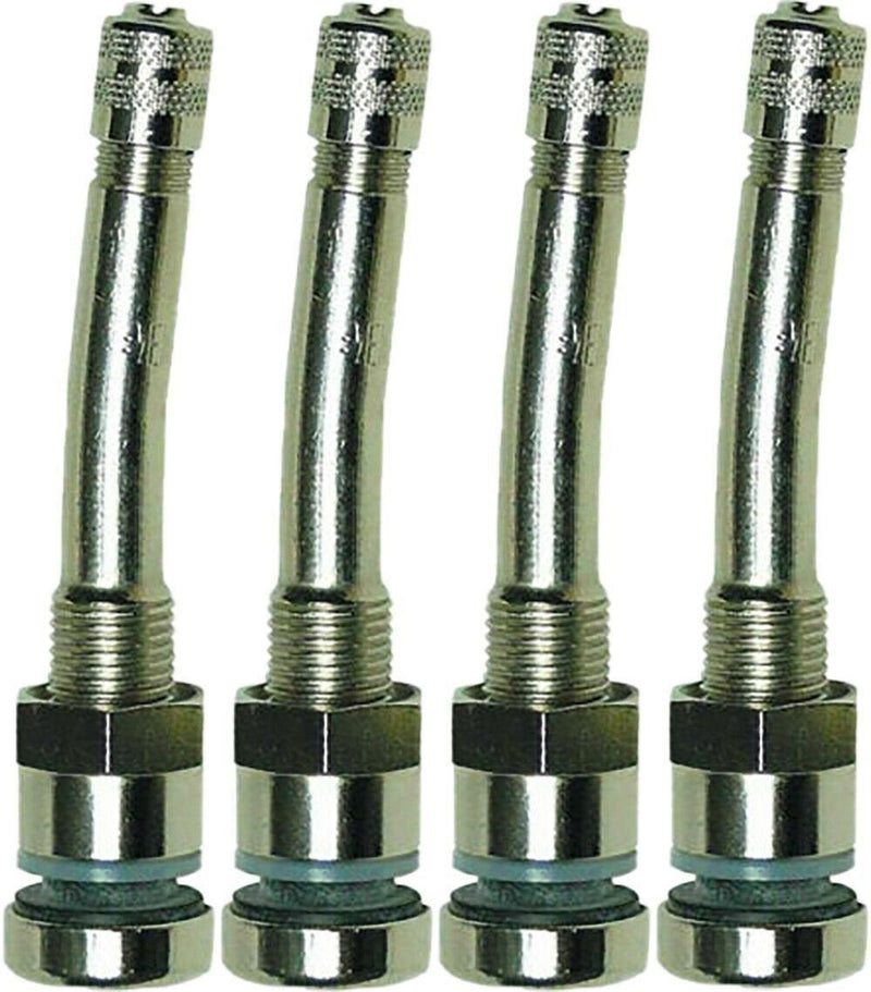 DURAFORCE Haltec 70-MS-7 Steel Wheel Valve Stem w/Grommet for 9.7mm Holes, Pack of 4