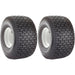DURAFORCE Carlisle Turf Saver 15X6.00-6 2ply Lawn & Garden Tire Pack of 2