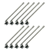 DURAFORCE TR510 5.5" 90° Valve Stem for Drop-Center Aluminum Wheels .625 Hole Pack of 10