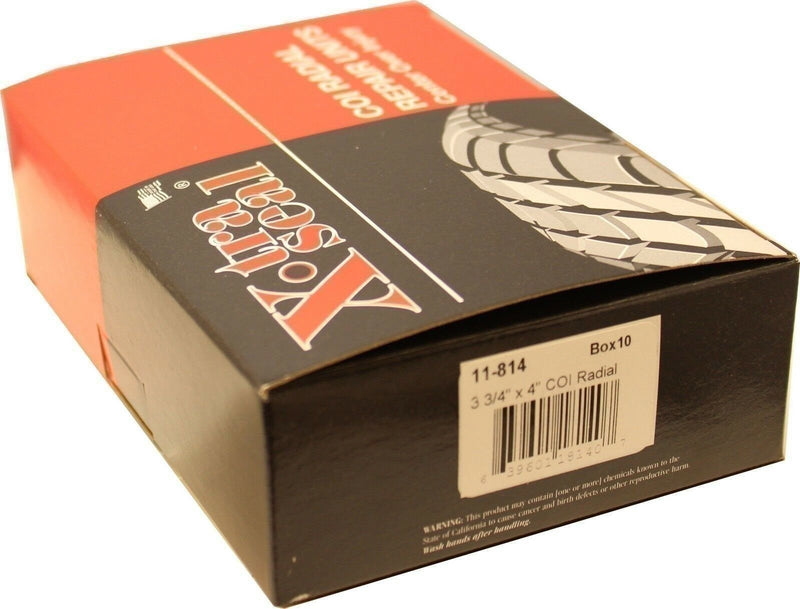 DURAFORCE Xtra Seal 11-814 Radial Tire Patch 3.75"x4" Repair Box of 10 COI