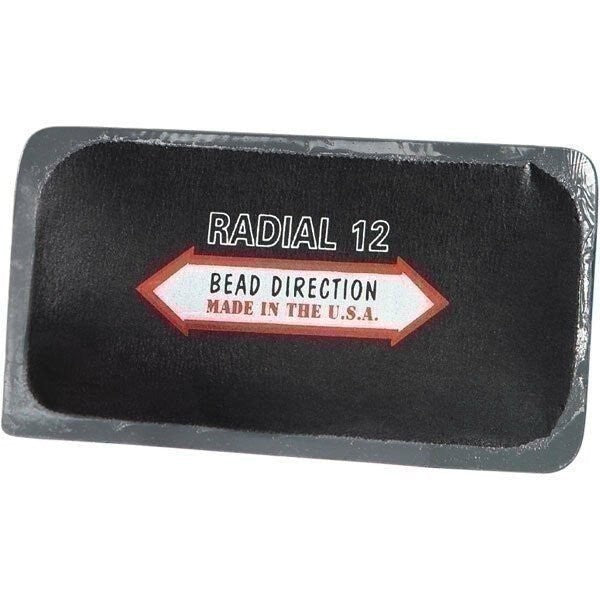 DURAFORCE Xtra Seal 11-814 Radial Tire Patch 3.75"x4" Repair Box of 10 COI