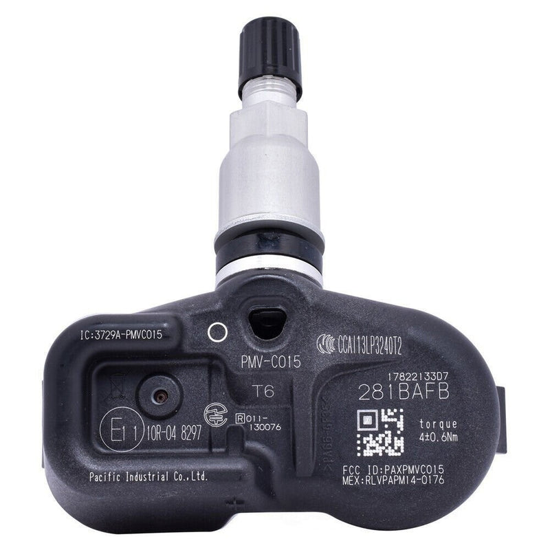 DURAFORCE Dill 1230 315MHz TPMS Sensor Clamp-In Valve Stem for Toyota Camry