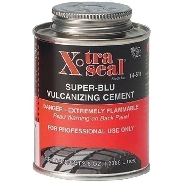 DURAFORCE Xtra Seal 14-511 Super-Blu Vulcanizing Cement 8oz Tire Repair Glue