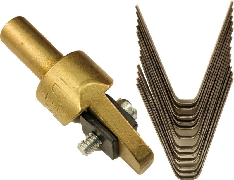 DURAFORCE Ideal Tire Groover Regroover #4 7/32" Brass Head with 12 Square Blades