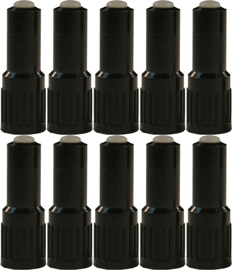 DURAFORCE Dill 686P 3/4" Nylon Valve Extensions Pack of 10 - Durable Tire Valve Caps