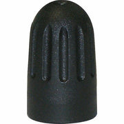 DURAFORCE Schrader 20595 TPMS Valve Cap Black Plastic with O-Ring 100 Pack