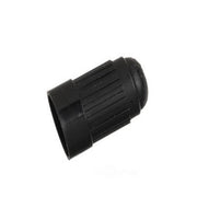 DURAFORCE Schrader 20595 TPMS Valve Cap Black Plastic with O-Ring 100 Pack