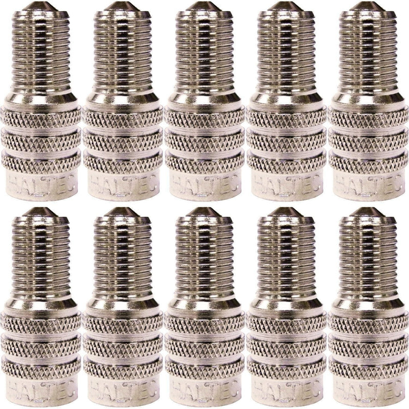 DURAFORCE Haltec DS-1 Double Seal Flow-Through Valve Caps Pack of 10