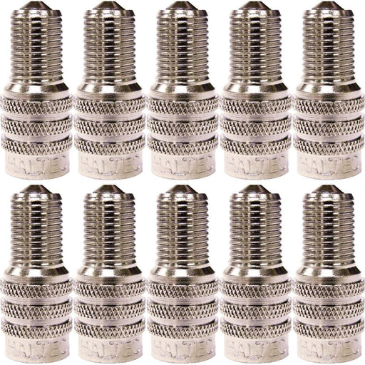 DURAFORCE Haltec DS-1 Double Seal Flow-Through Valve Caps Pack of 10