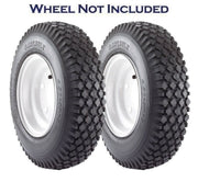 DURAFORCE Carlisle Stud Utility Tire 4.10-4 2-Ply Pack of 2 Durable Tires