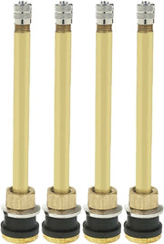 DURAFORCE Dill TR574 5" Brass Tubeless Truck Valve Stem Clamp-in .625 Pack of 4