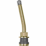DURAFORCE TR571-13 Brass 3-3/8" Tubeless Truck Tire Valve Stem 13° Bend Pack of 4