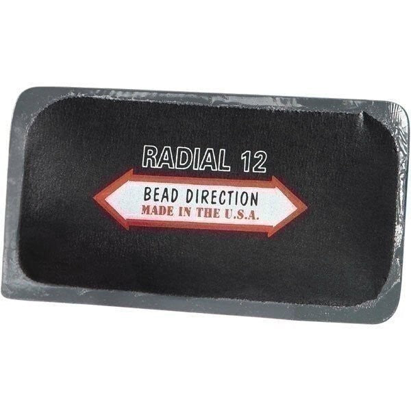 DURAFORCE Xtra Seal 11-812 Radial Tire Patch 2-1/4" x 4" Repair Box of 10