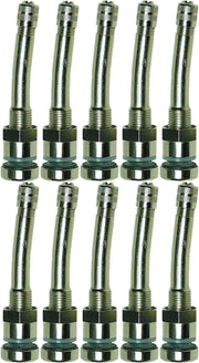 DURAFORCE Haltec 70-MS-7 Steel Wheel Valve Stem w/Grommet 9.7mm Holes Pack of 10