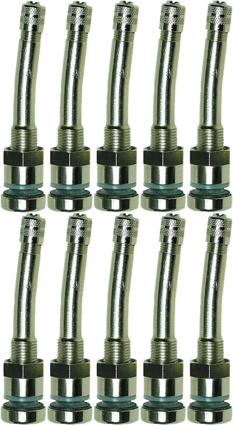 DURAFORCE Haltec 70-MS-7 Steel Wheel Valve Stem w/Grommet 9.7mm Holes Pack of 10