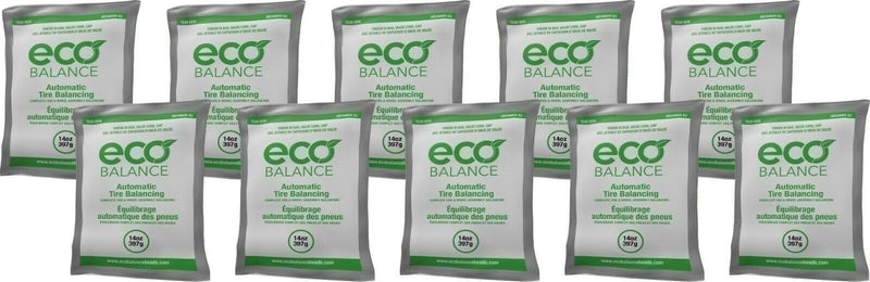 DURAFORCE ECO Balance 14EB Tire Balancing Beads 14oz - 10 Bags for Smooth Ride