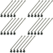 DURAFORCE TR510 5.5" 90° Valve Stem for Drop-Center Aluminum Wheels .625 Hole Pack of 25