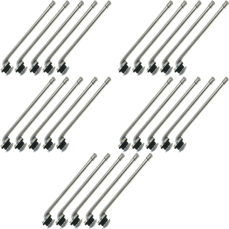 DURAFORCE TR510 5.5" 90° Valve Stem for Drop-Center Aluminum Wheels .625 Hole Pack of 25