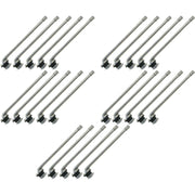DURAFORCE TR510 5.5" 90° Valve Stem for Drop-Center Aluminum Wheels .625 Hole Pack of 25