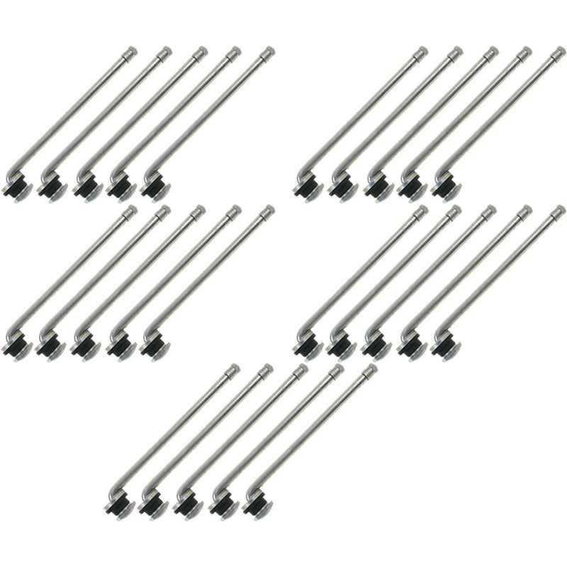 DURAFORCE TR510 5.5" 90° Valve Stem for Drop-Center Aluminum Wheels .625 Hole Pack of 25