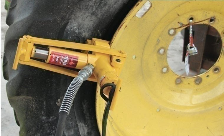 DURAFORCE AME 12020 Hydraulic Tire Bead Breaker Kit with Pump & Hose - Durable Tool